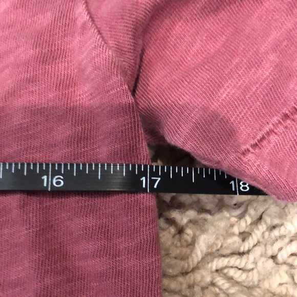 JCREW LIGHT PLUM COLOR POCKET TEE - Picture 5 of 7